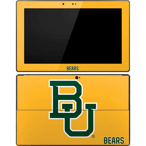 Baylor University BU Yellow Surface Pro Tablet Skin