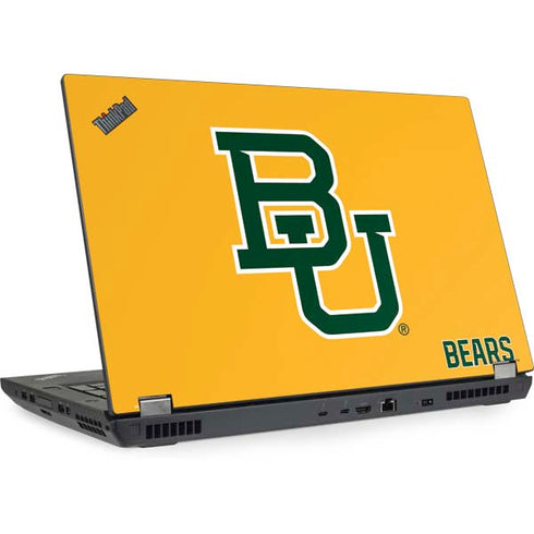 Baylor University BU Yellow Lenovo ThinkPad Skin