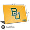 Baylor University BU Yellow Universal Laptop 11in (8.8 x 6.2in) Skin