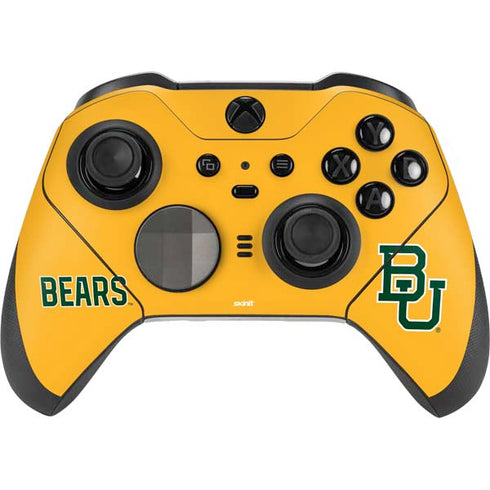 Baylor University BU Yellow Xbox Elite Wireless Controller Series 2 Skin