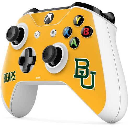 Baylor University BU Yellow Xbox One S All-Digital Edition Bundle Skin