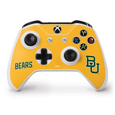 Baylor University BU Yellow Xbox One S Controller Skin