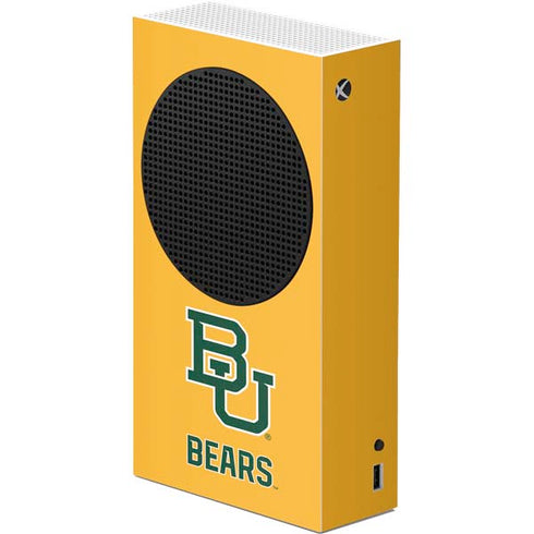 Baylor University BU Yellow Xbox Series S Console Skin