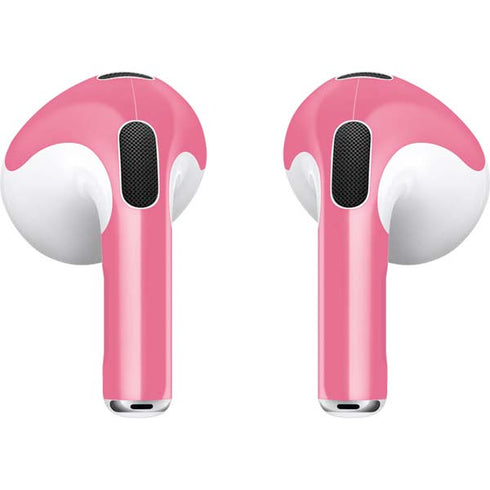 Bubble Gum Pink Apple AirPods (3rd Gen 2021) Skin