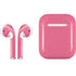Bubble Gum Pink Apple AirPods Skin