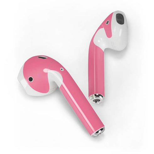 Bubble Gum Pink Apple AirPods Skin