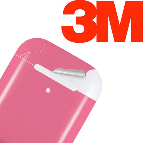 Bubble Gum Pink Apple AirPods Skin