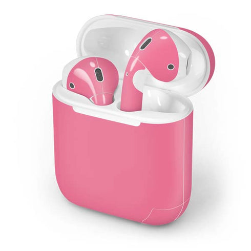 Bubble Gum Pink Apple AirPods Skin