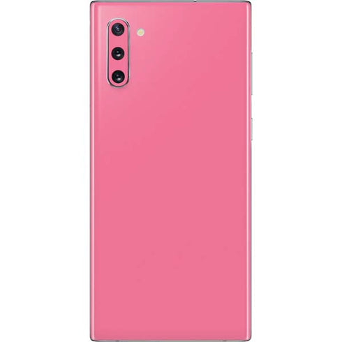 Bubble Gum Pink Galaxy Note 10 Skin
