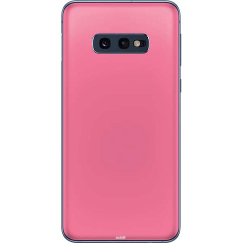 Bubble Gum Pink Galaxy S10e Skin