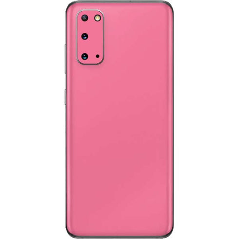 Bubble Gum Pink Galaxy S20 Skin
