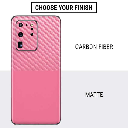Bubble Gum Pink Galaxy S20 Ultra 5G Skin