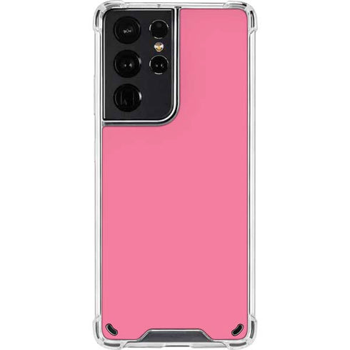 Bubble Gum Pink Galaxy S21 Ultra 5G Clear Case