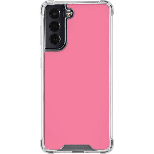 Bubble Gum Pink Galaxy S22 Clear Case
