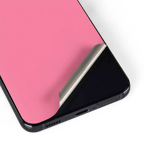 Bubble Gum Pink Galaxy S22 Skin