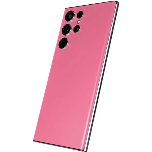 Bubble Gum Pink Galaxy S22 Ultra Skin
