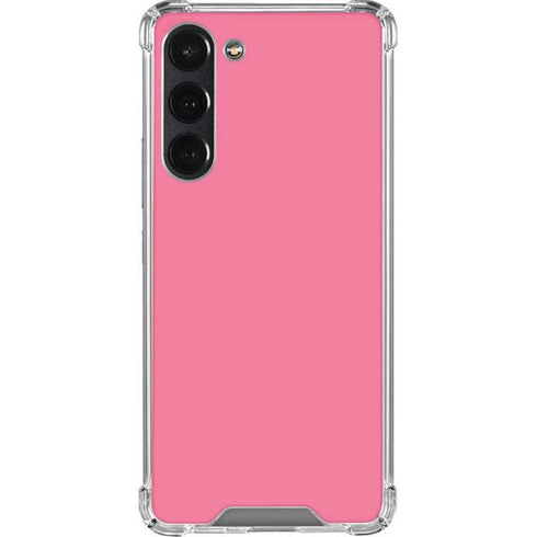 Bubble Gum Pink Galaxy S23 Plus Clear Case