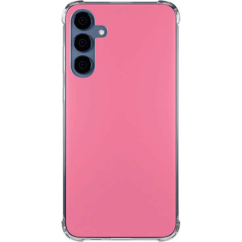Bubble Gum Pink Galaxy S24 Clear Case