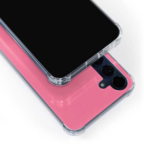 Bubble Gum Pink Galaxy S24 Clear Case