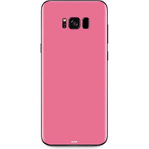 Bubble Gum Pink Galaxy S8 Skin