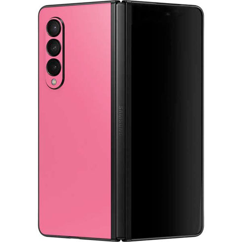 Bubble Gum Pink Galaxy Z Fold3 5G Skin