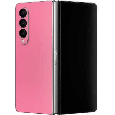 Bubble Gum Pink Galaxy Z Fold4 5G Skin