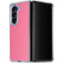 Bubble Gum Pink Galaxy Z Fold5 5G Clear Case