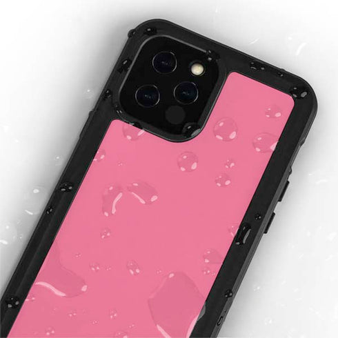 Bubble Gum Pink iPhone 12 Pro Waterproof Case