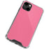 Bubble Gum Pink iPhone 13 Clear Case