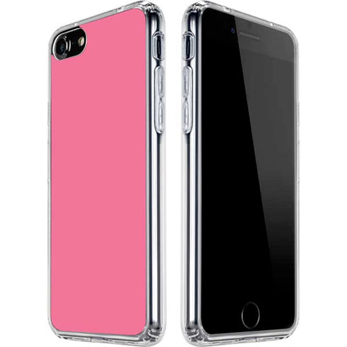 Bubble Gum Pink iPhone SE (2nd & 3rd Gen) Clear Case