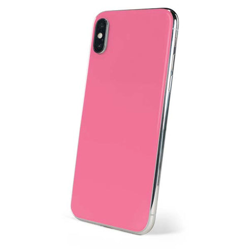Bubble Gum Pink iPhone X Skin