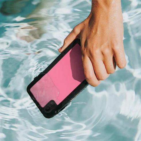 Bubble Gum Pink iPhone XR Waterproof Case