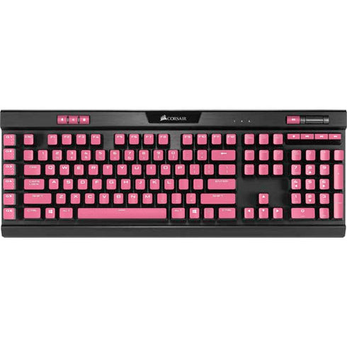 Bubble Gum Pink K95 RGB PLATINUM Mechanical Gaming Keyboard Skin