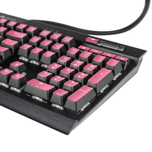 Bubble Gum Pink K95 RGB PLATINUM Mechanical Gaming Keyboard Skin