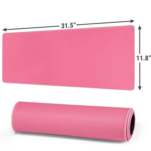 Bubble Gum Pink Gaming Mouse Pad