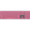 Bubble Gum Pink Magic Keyboard with Numeric Keypad Skin
