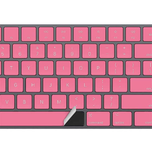 Bubble Gum Pink Magic Keyboard with Numeric Keypad Skin