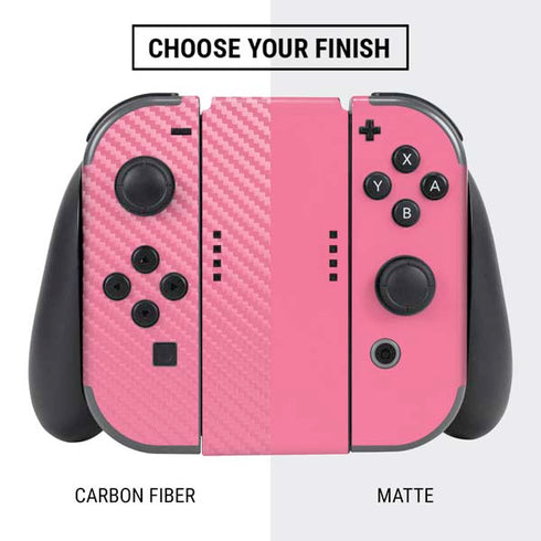 Bubble Gum Pink Nintendo Switch Bundle Skin
