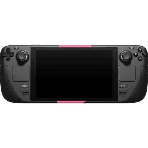 Bubble Gum Pink Steam Deck Handheld Gaming Computer Skin