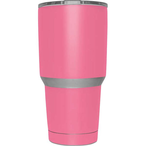 Bubble Gum Pink Yeti 30oz Rambler Tumbler Skin