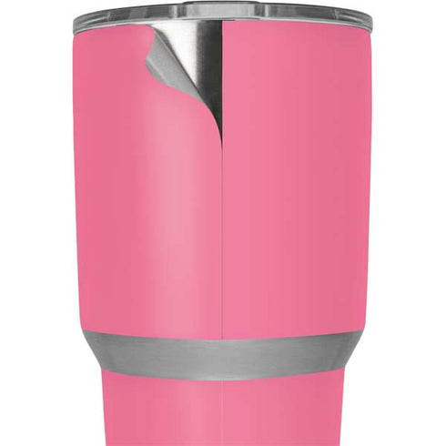 Bubble Gum Pink Yeti 30oz Rambler Tumbler Skin