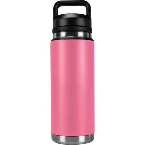 Bubble Gum Pink YETI Rambler 26oz Bottle Skin