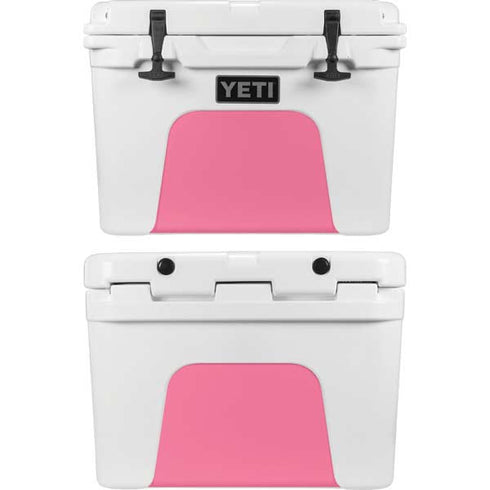 Bubble Gum Pink YETI Tundra 35 Hard Cooler Skin