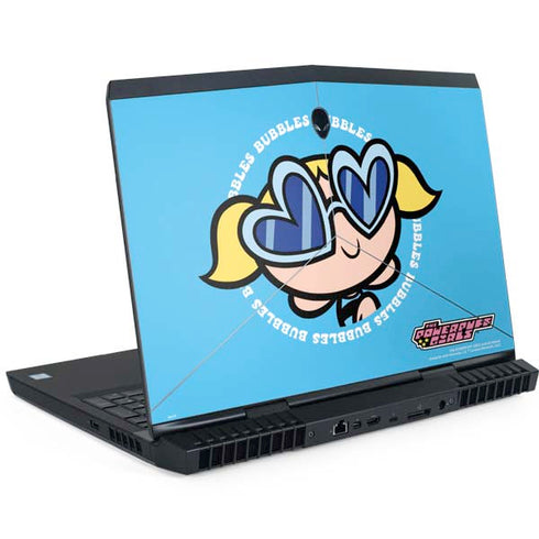 Cartoon Network Powerpuff Girls Bubbles Dell Alienware Skin