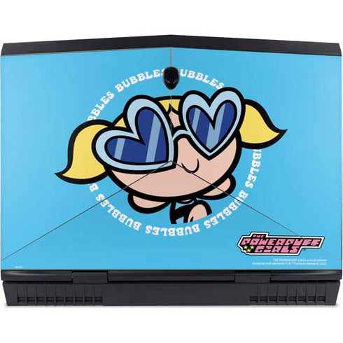 Cartoon Network Powerpuff Girls Bubbles Dell Alienware Skin