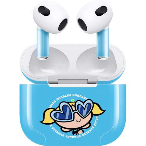 Cartoon Network Powerpuff Girls Bubbles Apple AirPods (3rd Gen 2021) Skin