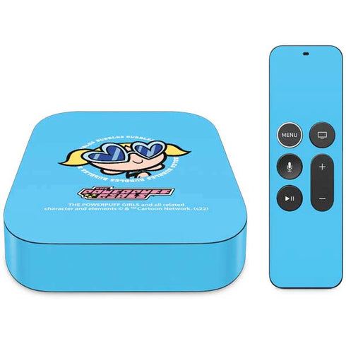 Cartoon Network Powerpuff Girls Bubbles Apple TV Skin