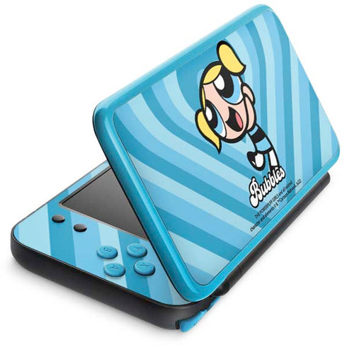 Cartoon Network Powerpuff Girls Bubbles Blue Hearts Nintendo 2DS XL (2017) Skin