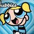Cartoon Network Powerpuff Girls Bubbles Blue Hearts Dell Alienware Skin