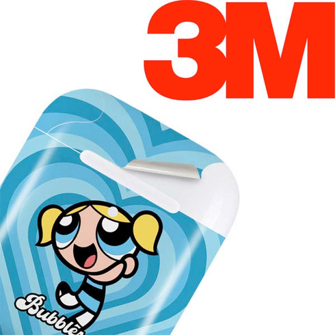 Cartoon Network Powerpuff Girls Bubbles Blue Hearts Apple AirPods 2 Skin